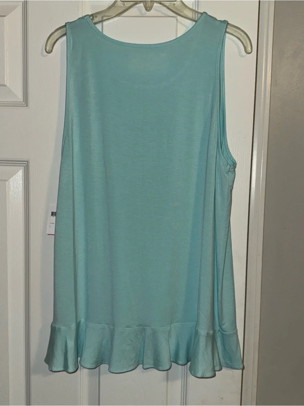 kate spade Light Blue 'Mrs' Ruffle Hem Sleep Tank